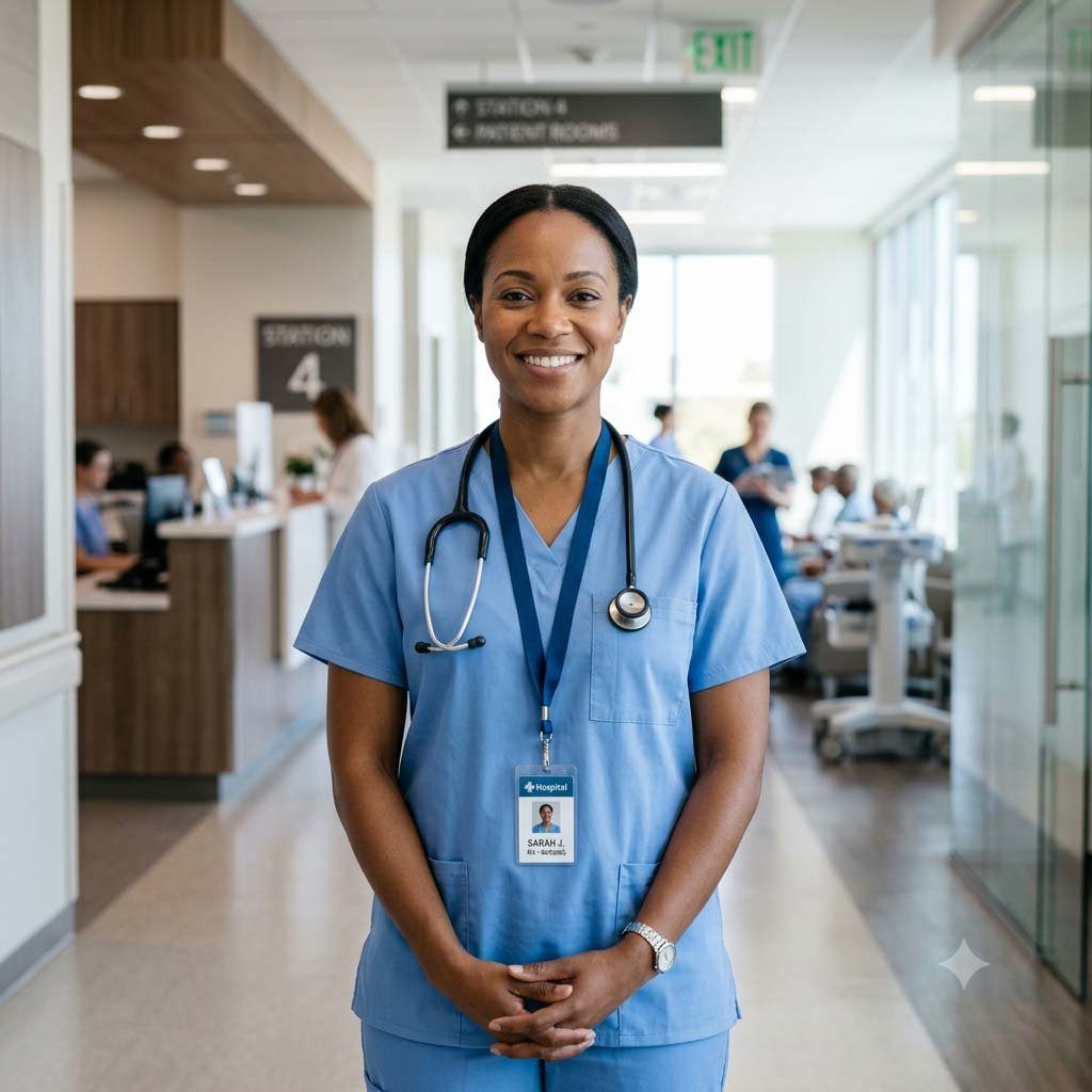 Nurse with AHPRA registration
